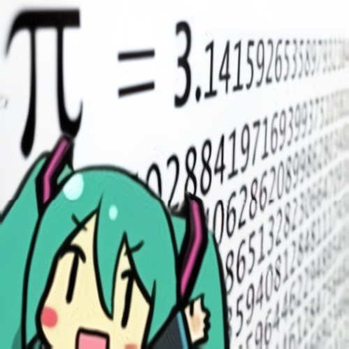 初音ミクが円周率10,000桁覚えたようです。(圆周率之歌)